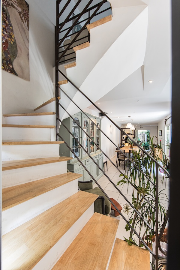 Location maison de vacances Tours escalier